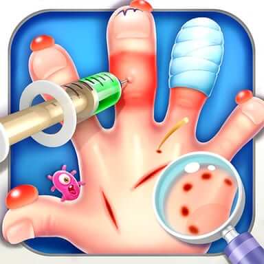 تحميل لعبه الدكتور للاطفال كاملة Hand Doctor kids games