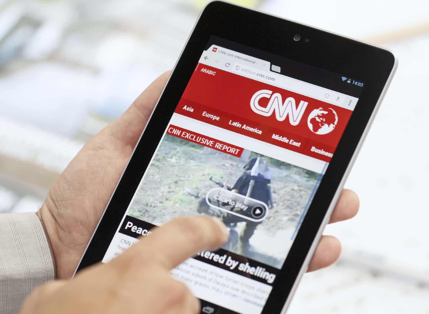 تطبيق اخبارى تطبيق سي أن أن العربية CNN World News