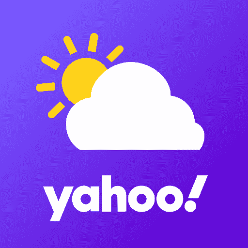 افضل تطبيق طقس للاندرويد Yahoo Weather