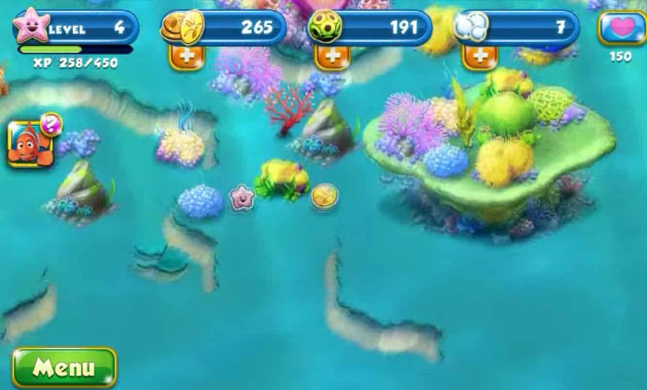 تحميل لعبة نيمو سمكة البحر لعبة السمكة نيمو Nemos Reef