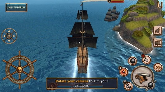 تنزيل لعبة قراصنة البحر العاب حرب السفن القراصنة 