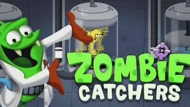 تحميل لعبة زومبي مهكرة آخر اصدار  zombie catchers مهكرة