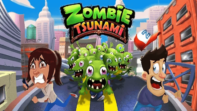 تحميل لعبة زومبي تسونامي مهكرة تحميل لعبة zombie tsunami مهكرة