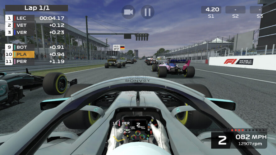 تحميل لعبة F1 Mobile Racing مهكرة 2022 للأندرويد