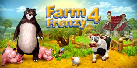 تحميل لعبة مزرعة الحيوانات 4 Farm Frenzy للكمبيوتر رابط مباشر