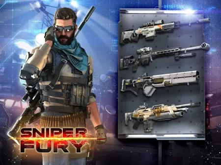 تحميل لعبة Sniper Fury مهكرة للاندرويد احدث اصدار برابط مباشر