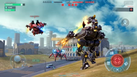 تحميل لعبة war robots مهكرة اخر اصدار للاندرويد برابط مباشر