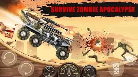 تحميل لعبة Zombie Hill Racing مهكرة 2022 للأندرويد
