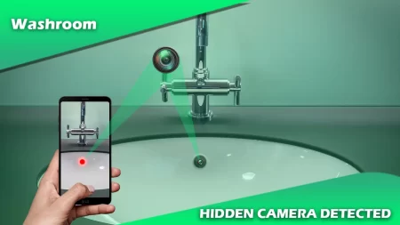 تحميل تطبيق hidden camera detector gold كاشف الكاميرا الخفية بالذهب